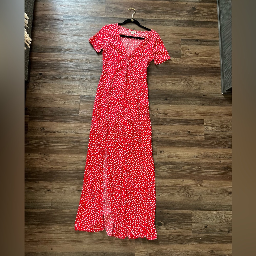 Red Maxi Dress